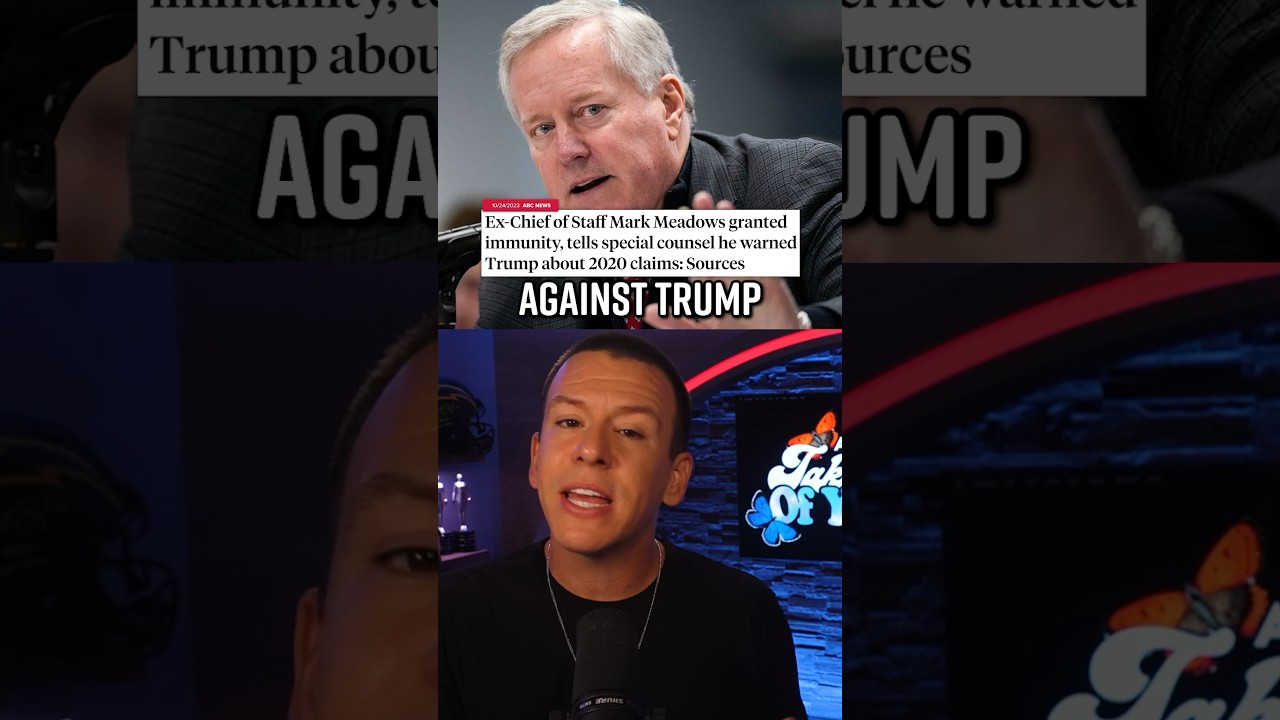 Mark Meadows Reportedly Testifies Against Trump 