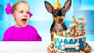 Surprising Our New Dog With First Birthday