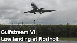 Gulfstream Vi Coming In Low At Raf Northolt - Londons St. Maarten 