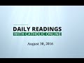 Image of Daily Reading for Tuesday, August 30th, 2016 HD video