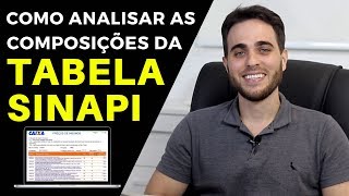 Como Analisar e Fazer Orçamento de Obras com a Tabela Sinapi | ALEX WETLER