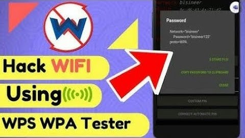 How to connect WPS on Wi-Fi without password by using WPS WPA TESTER....[Video by Iman limbu]