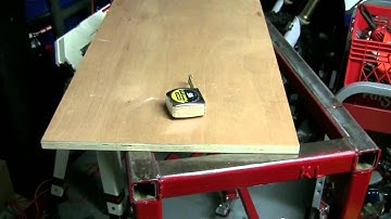 Rookie welder builds a Welding table - part 2 of 2