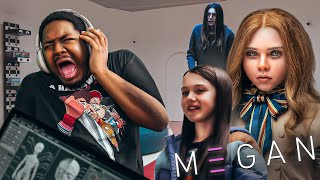 Watching M3GAN Scared Me With Her Smart Mouth! | Movie Reaction | FIRST TIME WATCHING