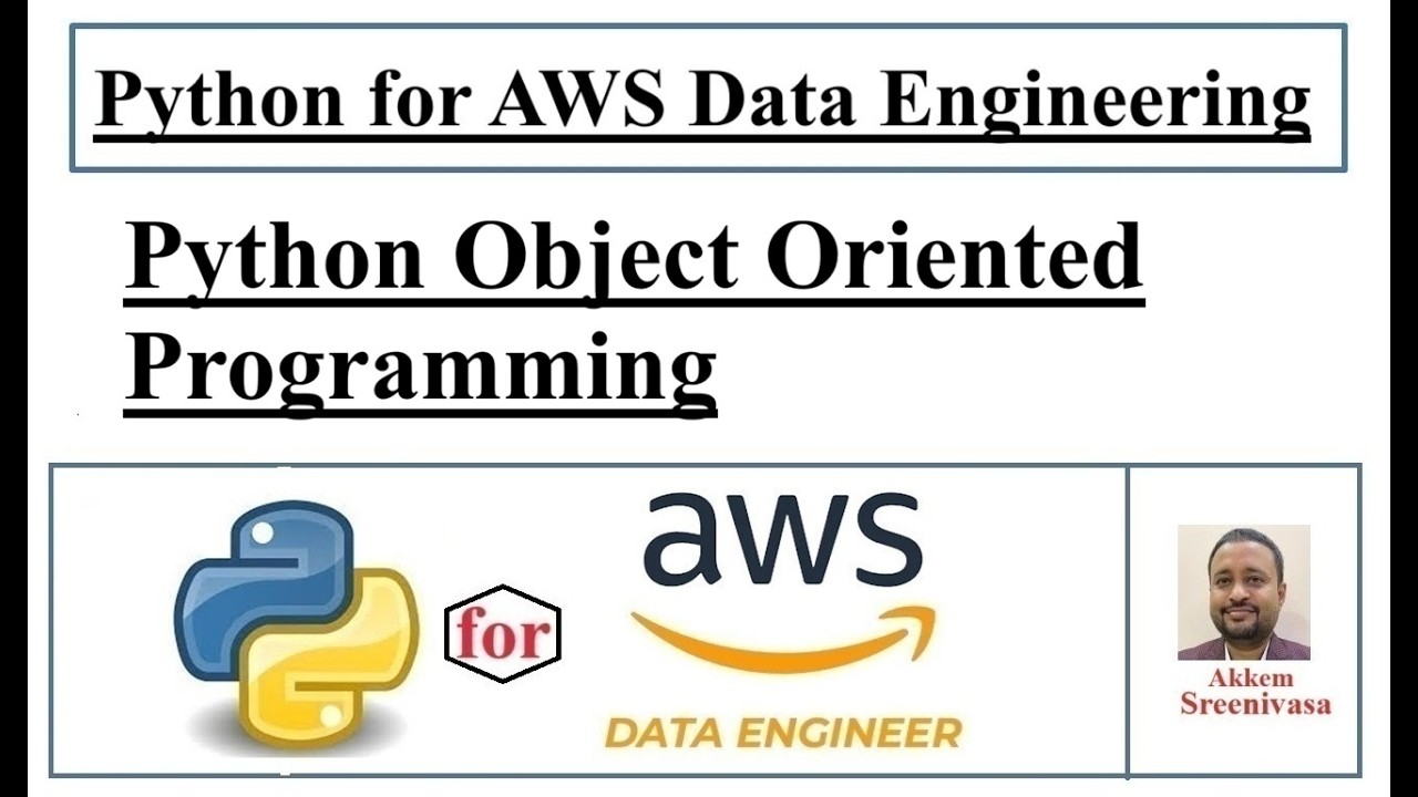 Python для работы с данными в AWS, часть 33, Объектно-ориентированное программирование на Python,...