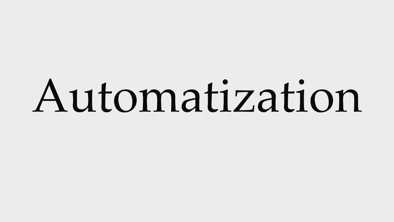 automize meaning