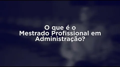 Como fazer mestrado FGV?