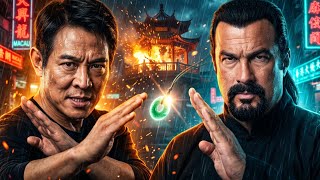 Pixmax Ai: JET LI & STEVEN SEAGAL: THE LAST REVENGE | 4K Cinematic AI Short Film 🤖