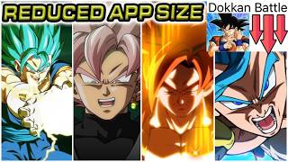 REDUCED APP SIZE 54 UPDATED ANIMATIONS 3 NEW OSTS Dragon Ball Z Dokkan Battle