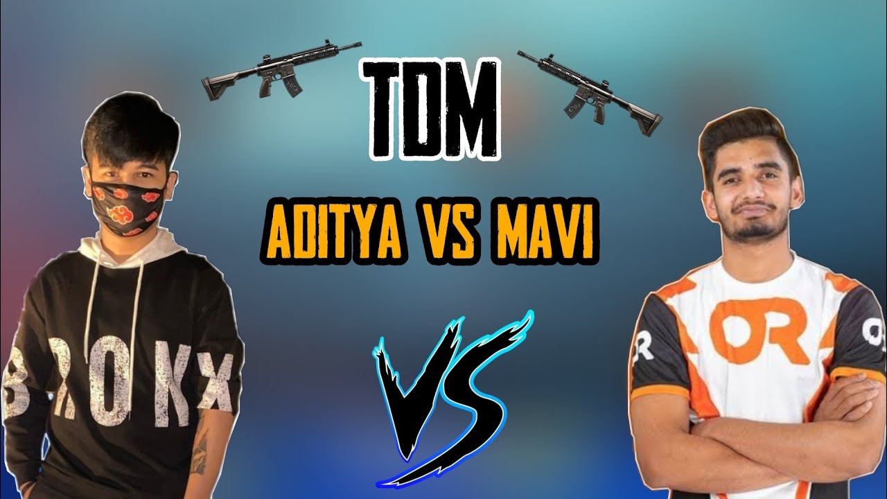Mavi Vs OR Aditya TDM Match 🔥 | 2v2 Mavi, Nova Vs Aditya, Anto