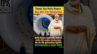 India's Fighter Jet Program Gets Major Technology Offer #shorts #viral #IndiaDefense #RollsRoyce