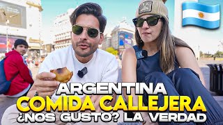Tasting STREET FOOD and MORE in ARGENTINA | OUR HONEST OPINION... - Gabriel Herrera