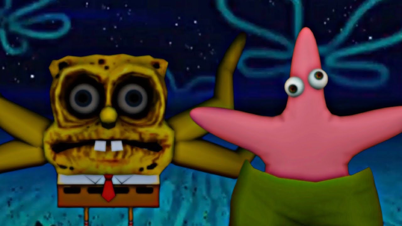 NUNCA VOLVERÁS A VER A BOB ESPONJA Y PATRICIO DE LA MISMA FORMA... - Roblox  Eugene (Juego de Terror), image size:1280x720