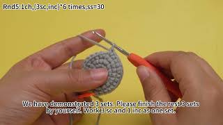 3 Crochet Rabbit Head3