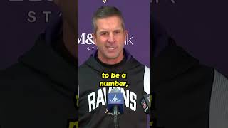 John Harbaugh gives an update on Lamar Jackson's injury #shorts #ravens #lamarjackson