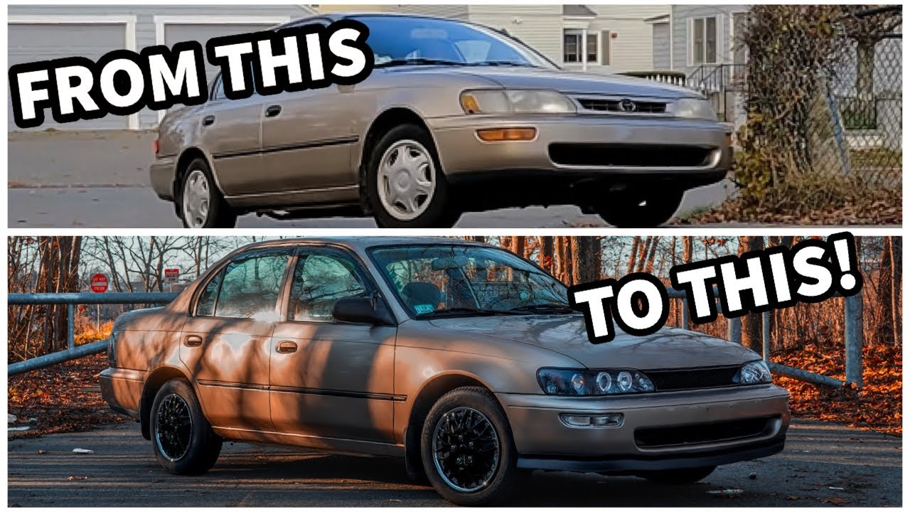 Transforming My Dads OLD TOYOTA COROLLA!