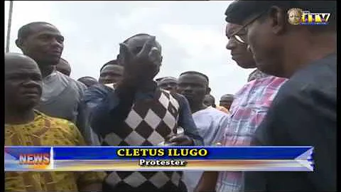 Traders Along Oba Market Protest Alleged Hike In Annual Levies By Oredo Local Govt.
