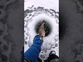 ice fishing 🌧️|#trending #viral #shortvideo #fishing| #itzzmariyam |