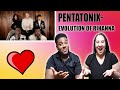 Evolution of Rihanna- Pentatonix| Reaction