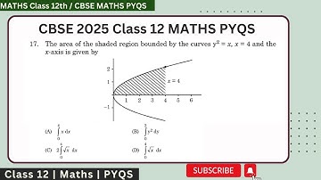 The area of the shaded region bounded by the curves y²=x, x=4 and the x axis is given by #cbse