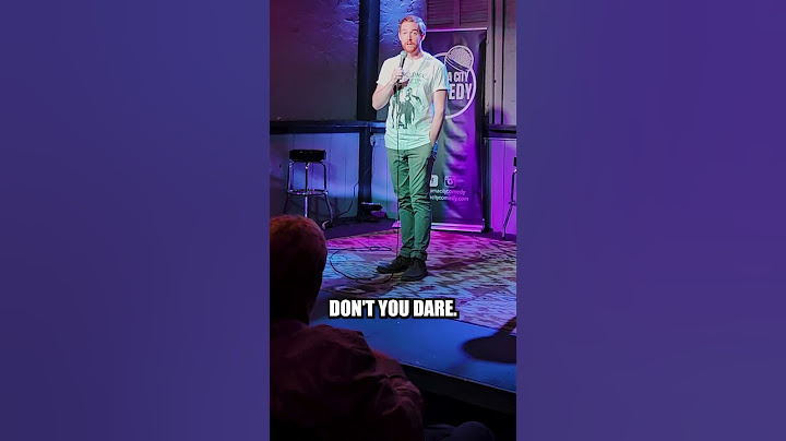 The politest heckler you’ve ever seen. #standupcomedy #comedy