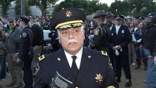 Deputy Dan McCartney Candlelight Vigil in Washington DC