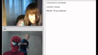 Spiderman in Chatroulette - ספיידרמן כובש את העולם