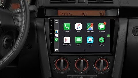 【Introduce】9" Android 10 Car GPS DSP #CarPlay #Headunit @Autoradio fit #Mazda 3 (2004-2009) GA9451B