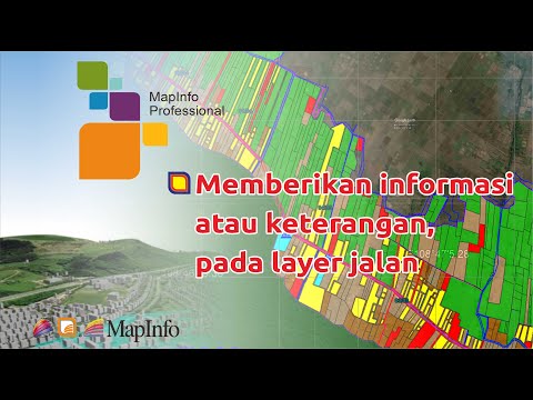 Memberikan Informasi atau Editing Keterangan pada Layer Peta Jalan