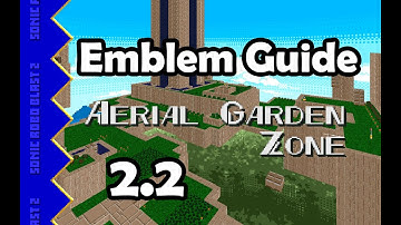 SRB2 Emblem Locations - Aerial Garden Zone (2.2)