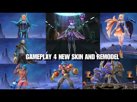 V.E.N.O.M SQUAD RELEASE! | GAMEPLAY 4 NEW SKINS AND REMODEL HERO! @MobileLegendsArks