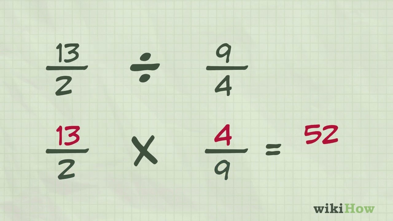 How to Divide Mixed Fractions