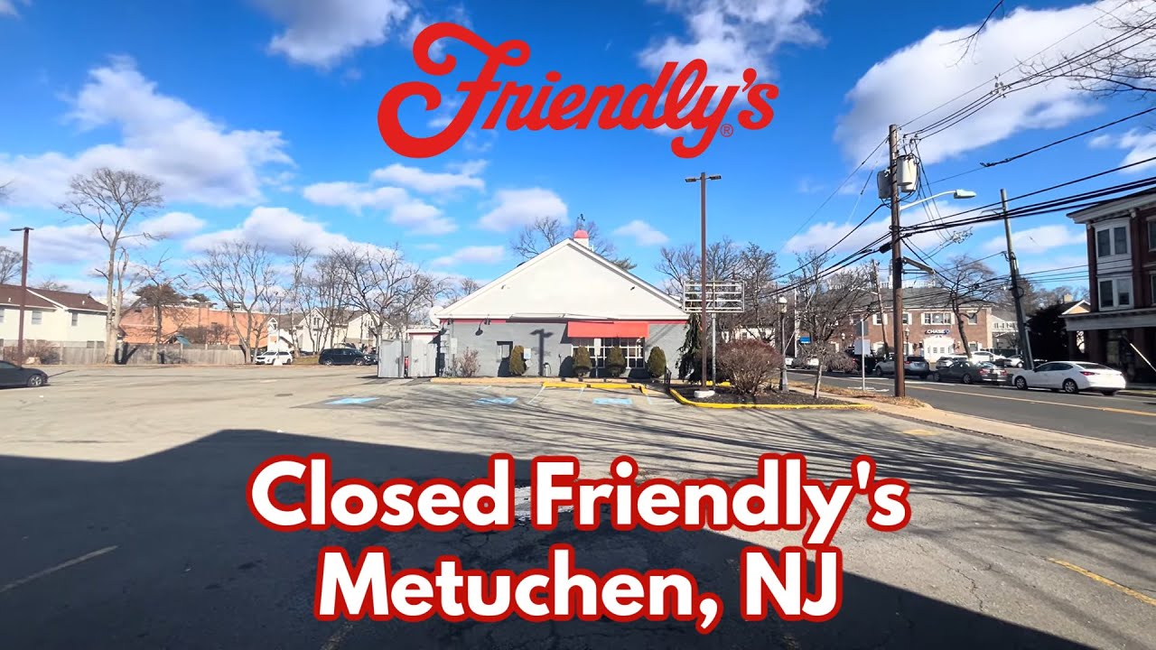 Закрыт ресторан Friendly’s в Метучене, штат Нью-Джерси.