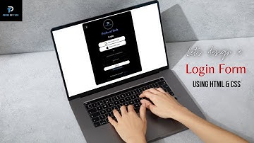 How To Create A Social Media Login Form Using Html & Css | Responsive | Login Form Animated