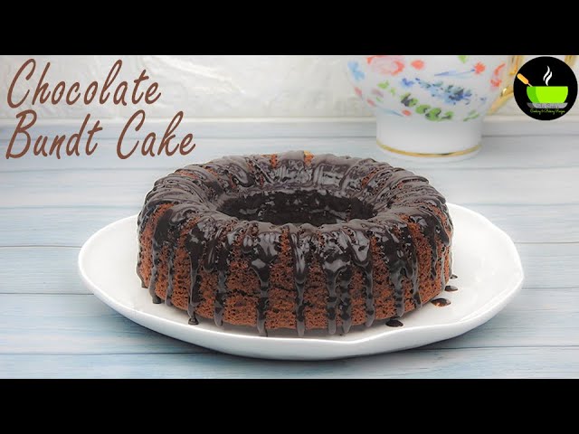Chocolate Bundt Cake Recipe | Eggless Chocolate Cake | Christmas Cake Recipes | Unique Bundt Cake | She Cooks