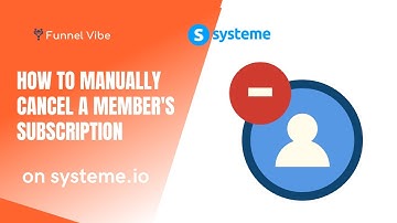 How To Manually Cancel A Member