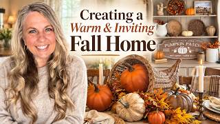 Fall Decorating Ideas | Creating a Warm & Inviting Fall Home