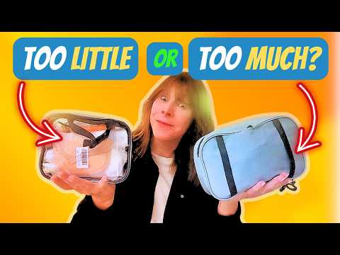 Packing Airline Comfort bag & Toiletries | No rules, just smart choices