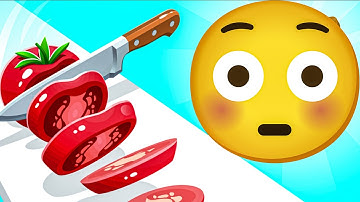 Perfect Slices Game Live Now 🍎🔪 Gameplay #0104 #live #shortslive #trending #gaming #viral #gameplay