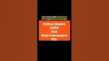 Full Skills for Python Developer