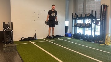 Continuous DB Squat Jump