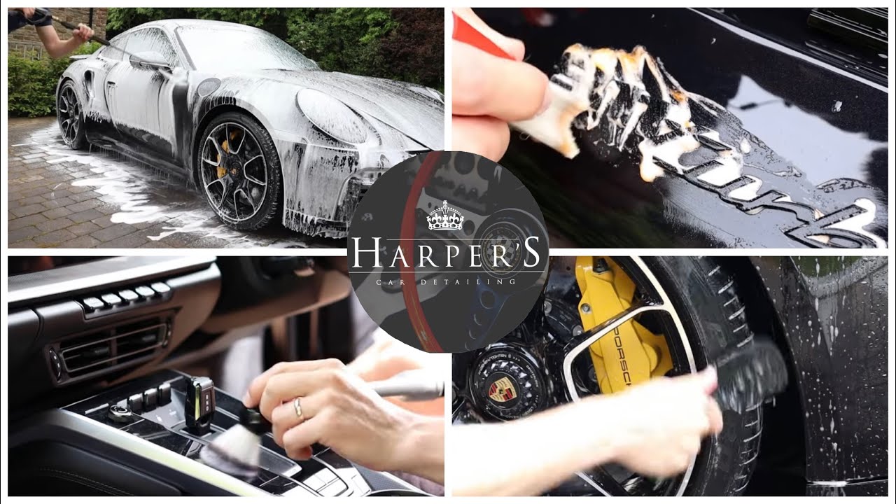 Porsche 911 Turbo S Interior & Exterior Maintenance Detail