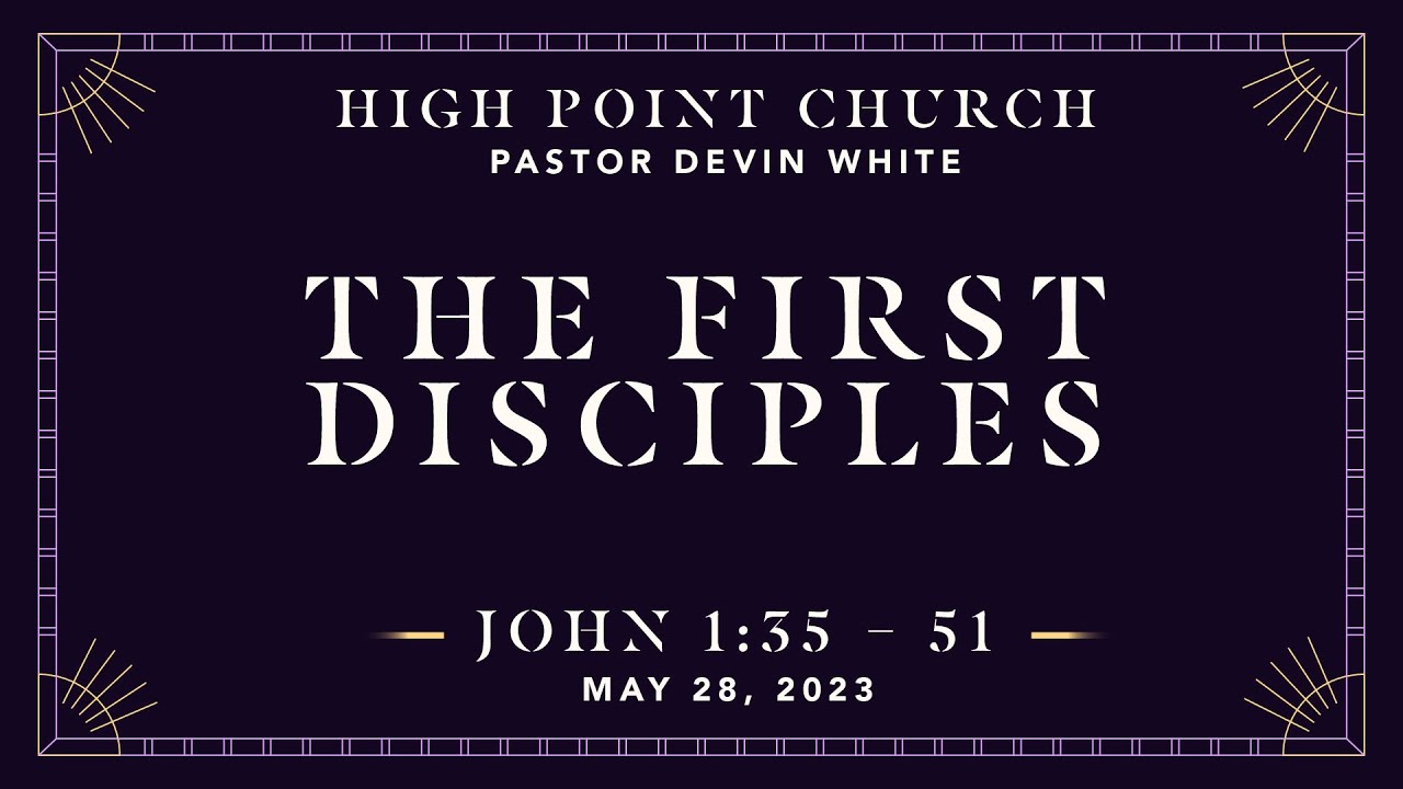 The First Disciples // Gospel of John - YouTube