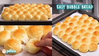 EASY BUBBLE BREAD RECIPE | NO KNEAD