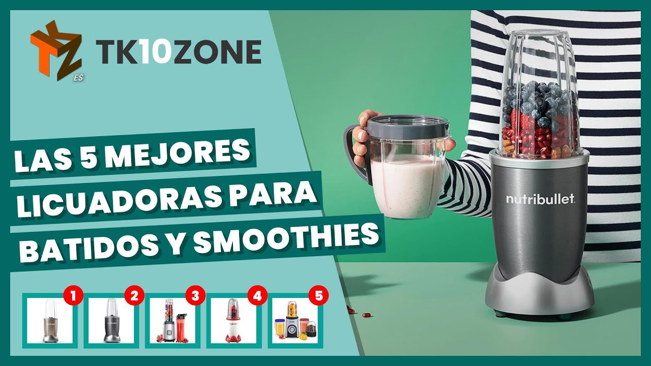 Las 18 mejores licuadoras, batidoras y exprimidores para sacar todo el  partido a tus smoothies, batidos y zumos este verano