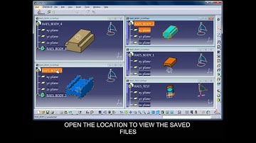 CATIA MACRO TO CREATE EACH BODY AS A PART.avi