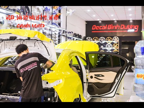 #WRAP, #DÁN ĐỔI MÀU XE HƠI, Ô TÔ CHUYÊN NGHIỆP ,MÀU ĐỘC VÀ LẠ TẠI DECAL BÌNH DƯƠNG