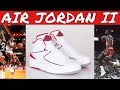 Michael Jordan Wearing The Air Jordan 2! (Raw Highlights)