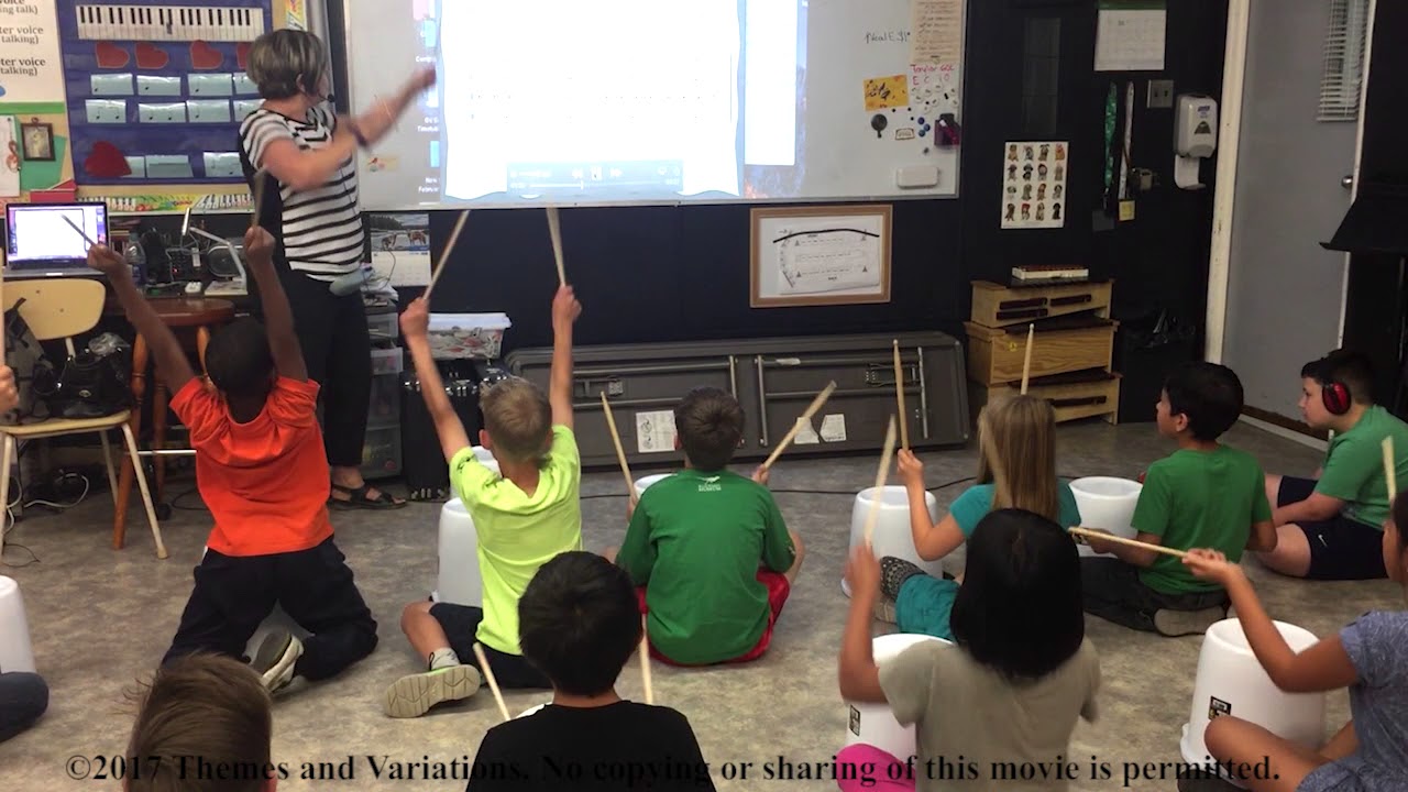 Easy Bucket Drumming Liberty Bell March YouTube