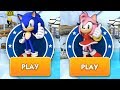 Sonic Dash IPhone Gameplay SONIC VS AMY